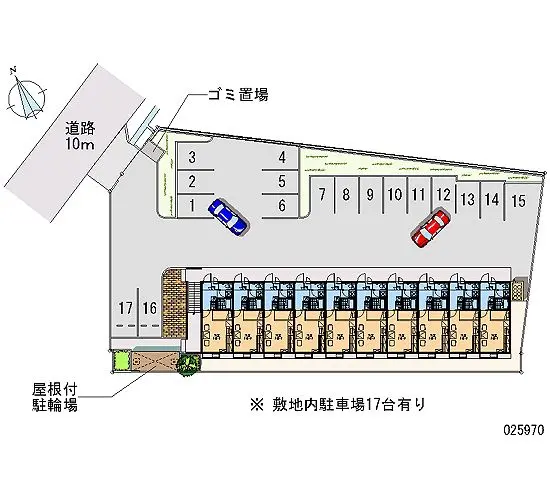 ★手数料０円★東近江市五智町　月極駐車場（LP）